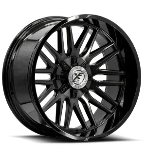 XF Off-Road – XF-240 – Black – 20″x10″ -12mm – Wheels – XF-240201051271397-12GBBRDDT